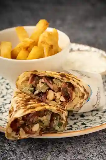 Shawarma de Lomo Encebollado