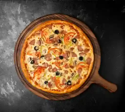 Pizza Pollo Miel Mostaza