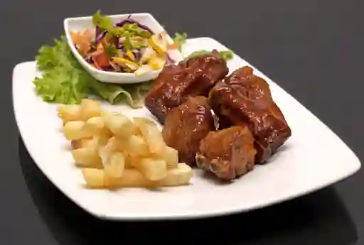 Costilla Bbq de Cerdo
