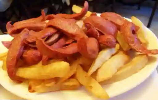 Salchipapa Sencillo