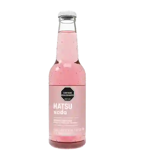 Soda Hatsu Frambuesa y Rosas 300 ml