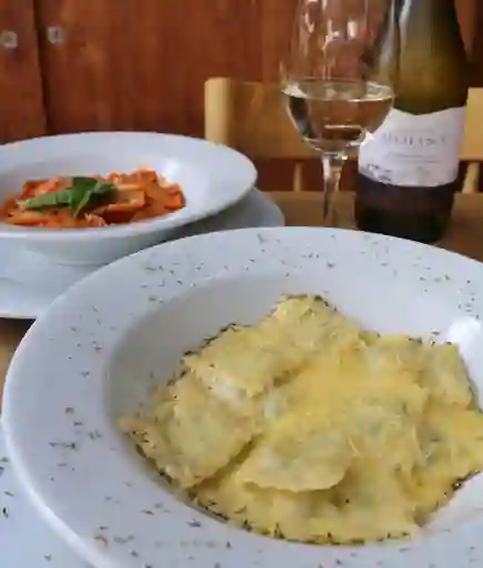 Raviolis de Espinaca y Queso