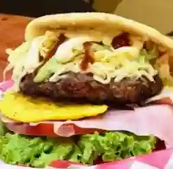 Arepa Hamburguesa Especial