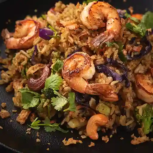 1/2 Arroz a la Marinera con Coco