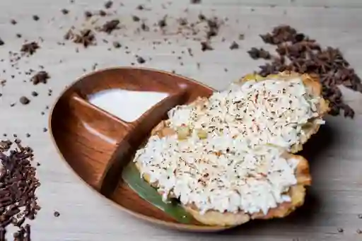 Patacón Con Queso X2