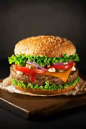 Hamburguesa la Doble a