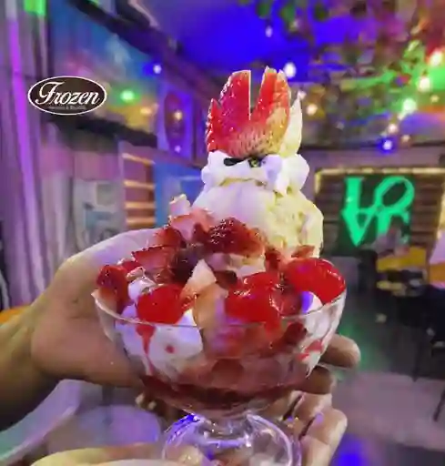 Helado De Frutos Rojos