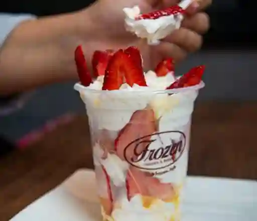 Fresas Con Crema Tradicional