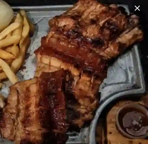 Costillas a la Bbq
