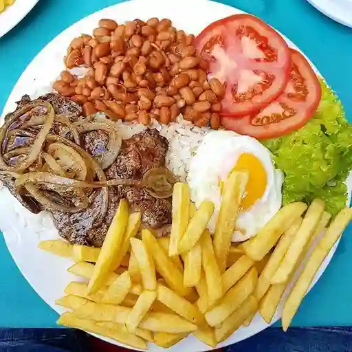 Higado en Bistec