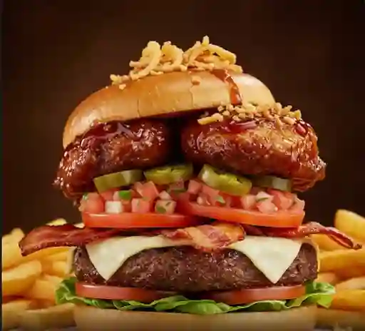 Hamburguesa Tex-Mex