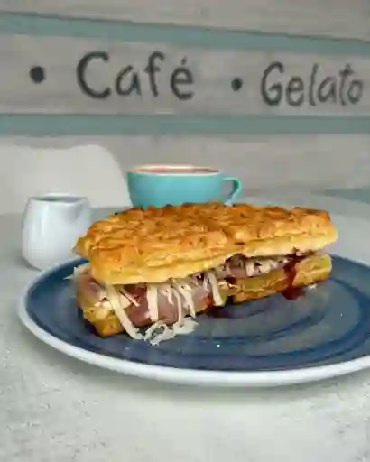 Waffle Sándwich Entero