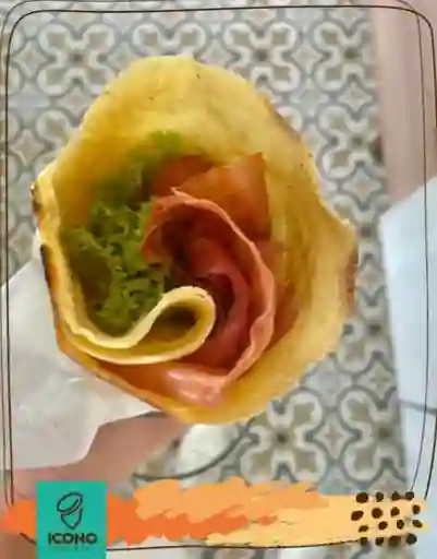 Crepe de Jamón Serrano