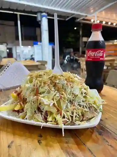 Salchipapa Sencilla
