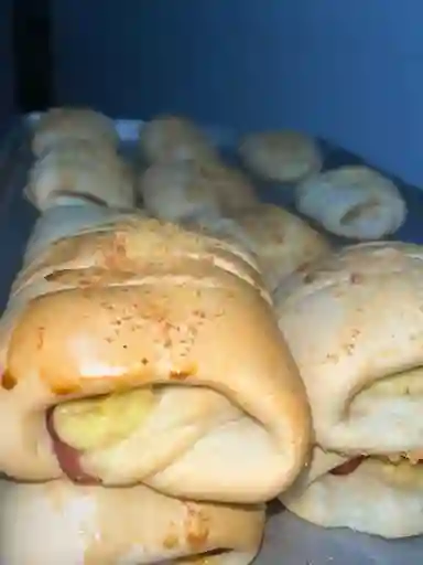 Pan Cartera Jamón y Queso