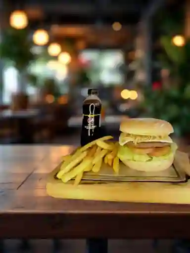 Combo Hamburguesa Sencilla