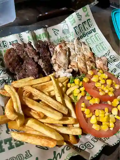 Carne  Pollo  Chorizo