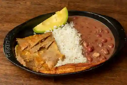 Bandeja con Lengua Sudada