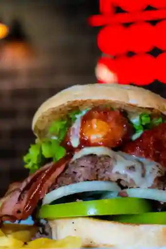 Hamburguesa Bbq