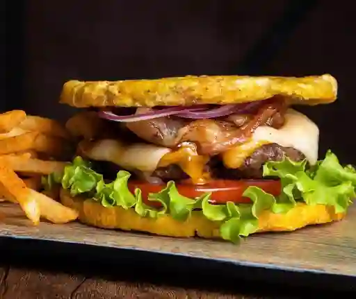 Hamburguesa de Patacon