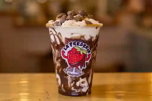 Fresas con Crema Artesanal 16 Oz