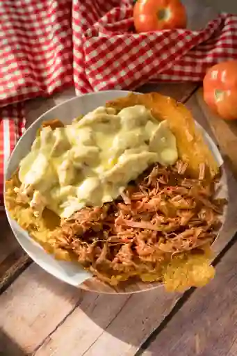 Patacon con Carne