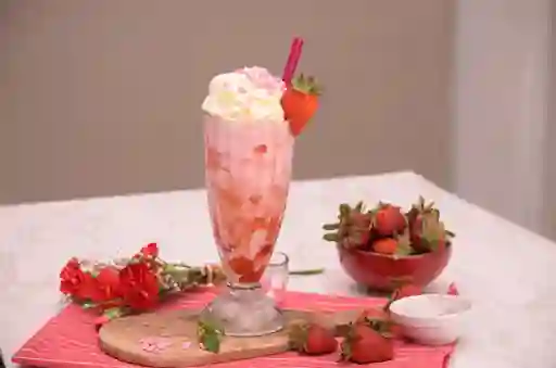 Malteada de Fresa