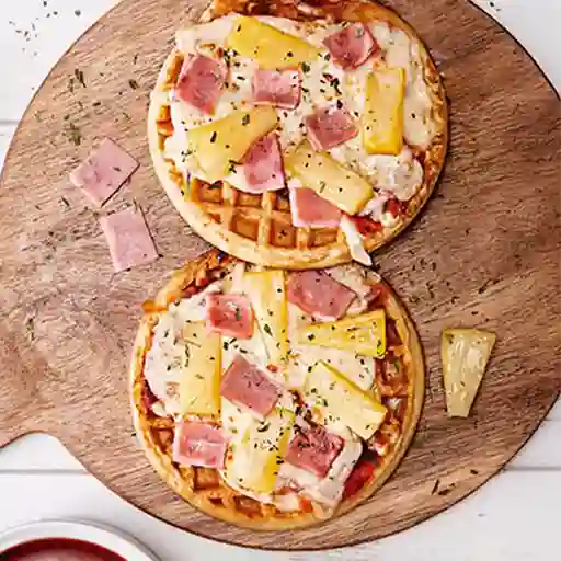Waffle Hawaiano