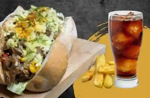 Pepito Carne Combo
