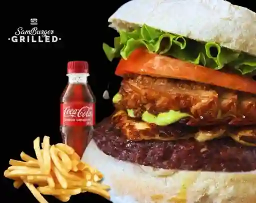 Hamburguesa Colombiana Combo