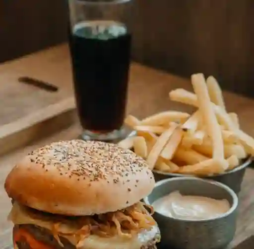 Hamburguesa Clásica Combo