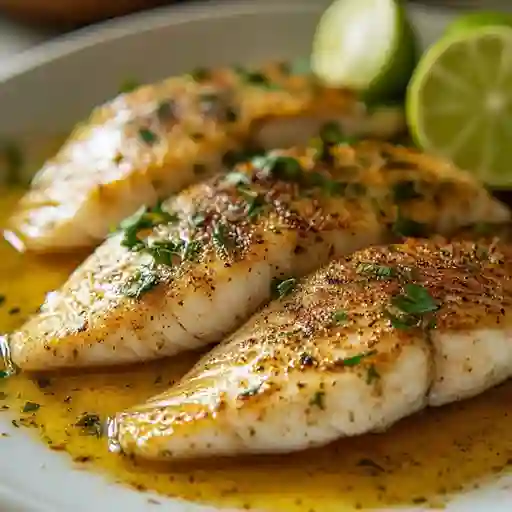Pesca Fresca Al Ajillo