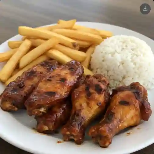 Combo De Alitas Bbq