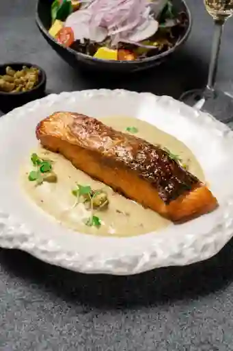Salmón a la Brasa