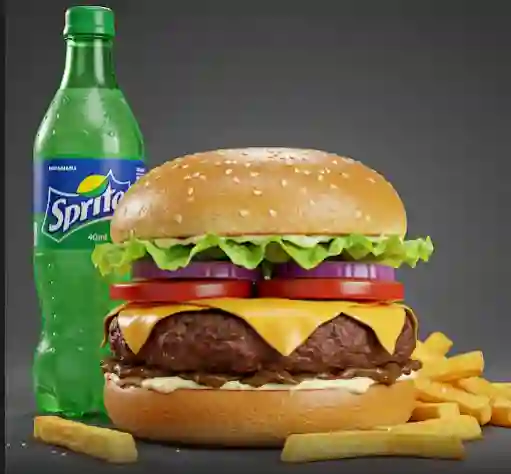 Combo Hamburguesa Sencilla