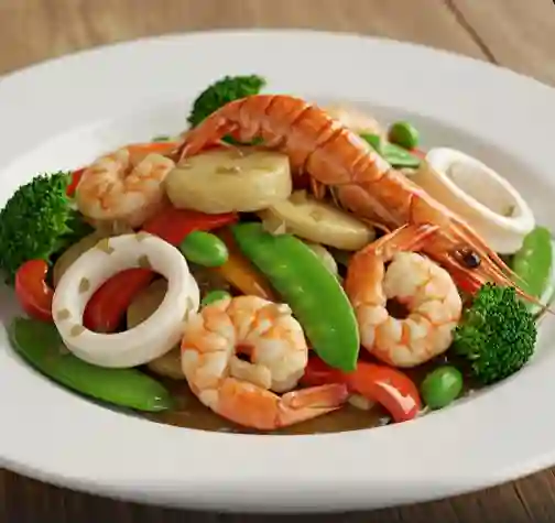 Chopsuey De Mariscos