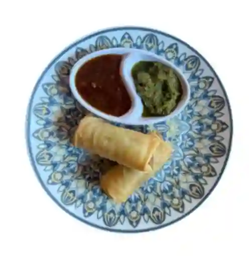 Veg Spring Rolls 2 Piezas
