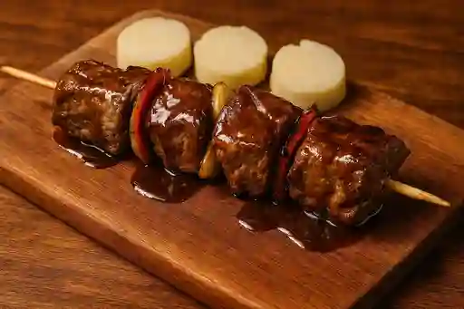 Chuzo de Bondiola Chuzo de Pollo