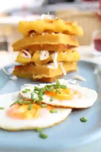Waffle de Choclo