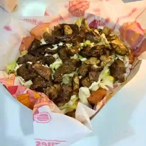 Salchipapa Carnes