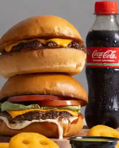 Combo Personal Hamburguesa y 1 Bebida