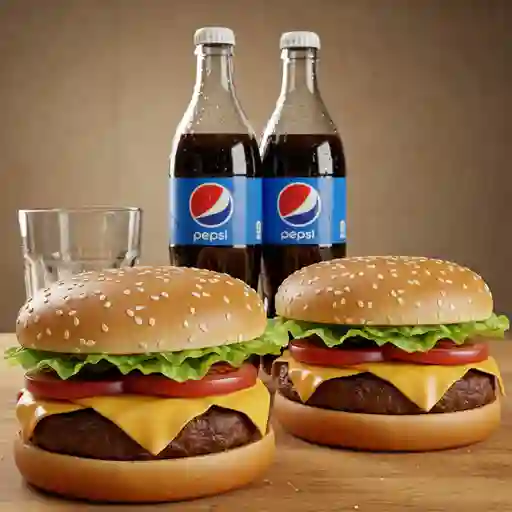 Combo Hamburguesa Duo