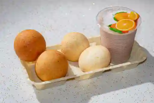 Combo Buñuelo y Pan de Bono