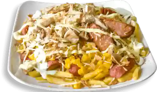 Salchipapa Ustele