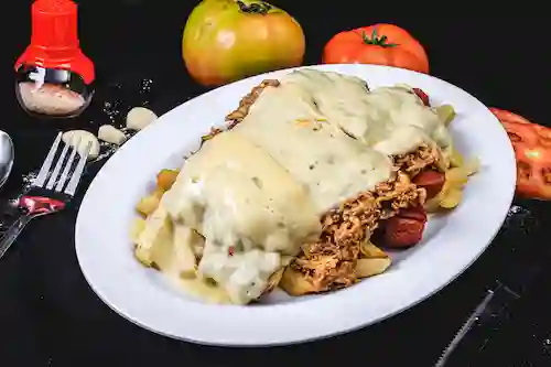 Salchipapa Súper