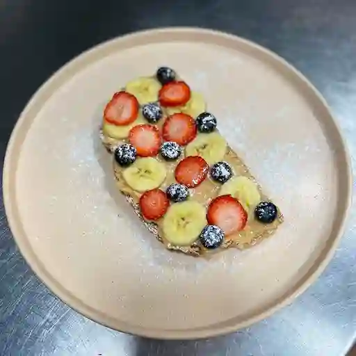Tostada Mantequilla De Mani
