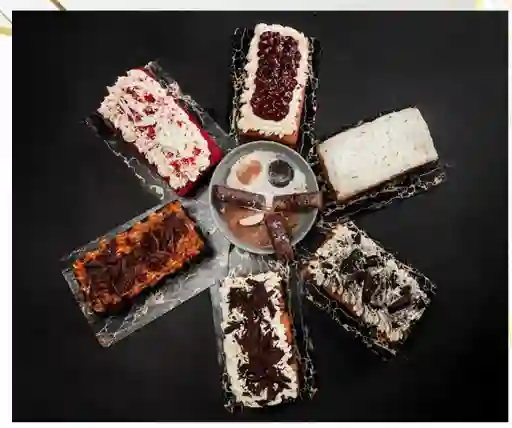 Barras de Torta X 6 Porciones