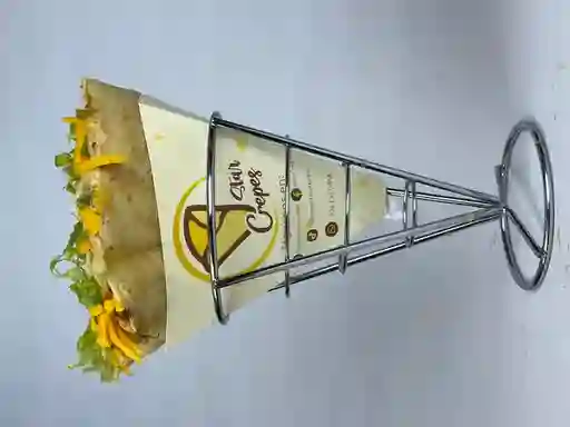 Crepe De Pollo Con Champiñon