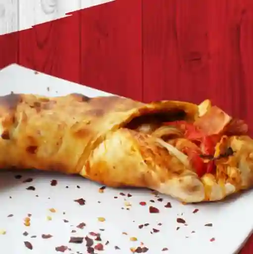 Stromboli Super Estofado con Queso Crema