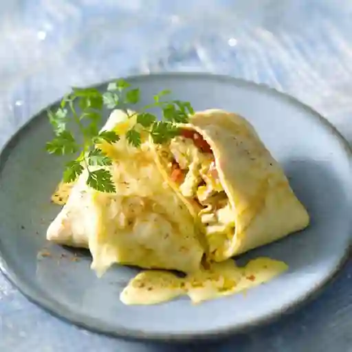 Crepes de Pollo al Curry